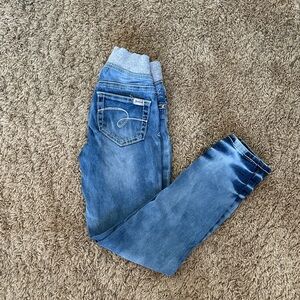 Justice Blue Denim Jeggings